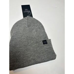 VRST Mens Cuffed Beanie Heather Gray Knit Winter Hat New with Tags